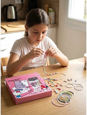 Kit diy perline 250 pezzi hello kitty sanrio