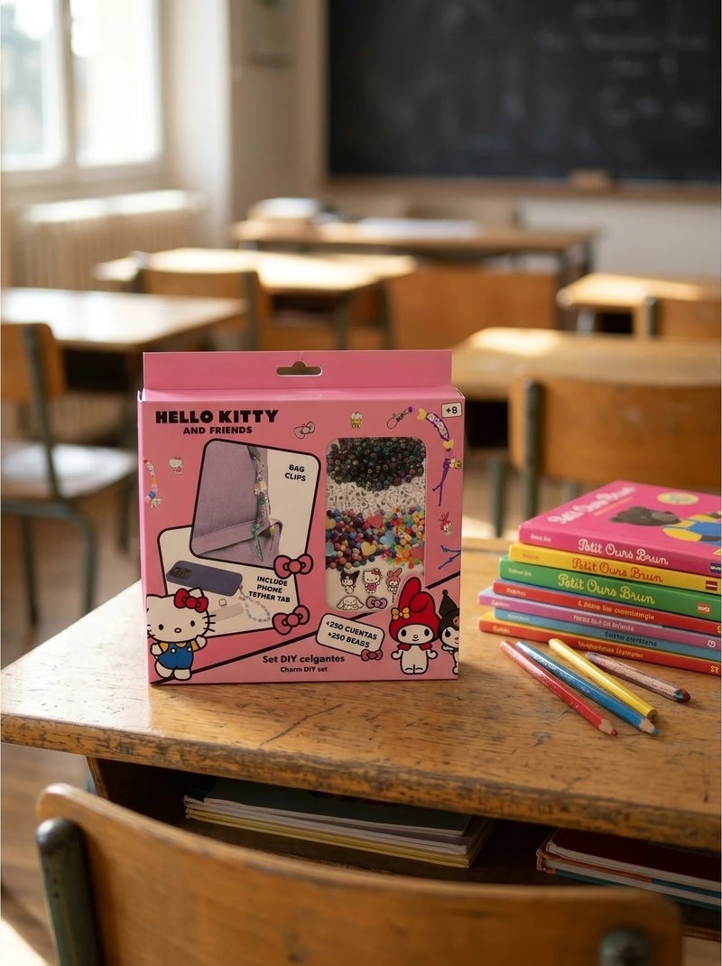 Kit diy perline 250 pezzi hello kitty sanrio N/D - Kiabi