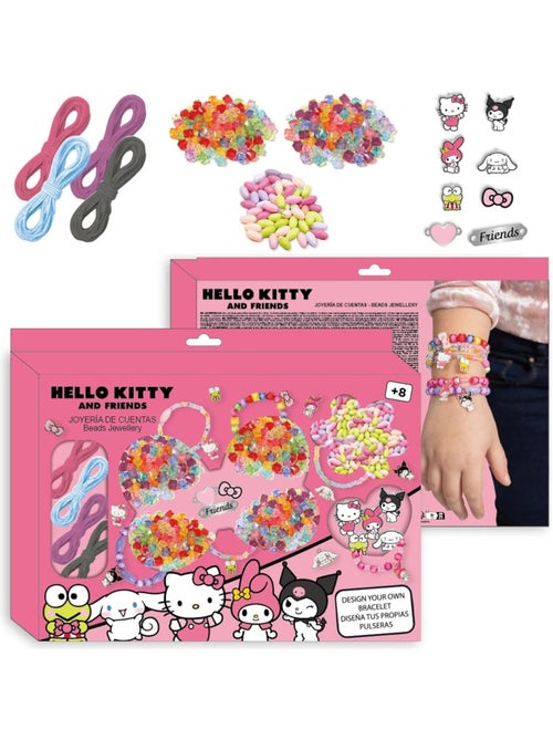 Kit gioielli e perline Hello Kitty and Friends – Oltre 1000 pezzi - Kiabi Kit gioielli e perline Hello Kitty and Friends – Oltre 1000 pezzi - Kiabi