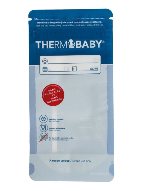 Kit gravidanza e allattamento con cuscino Thermobaby, 5 teli e sacchetti - Kiabi