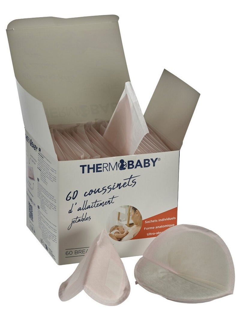 Kit gravidanza e allattamento con cuscino Thermobaby, 5 teli e sacchetti Beige - Kiabi