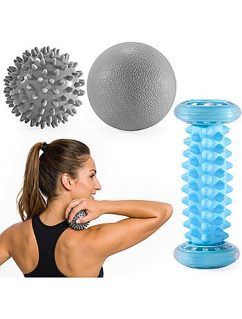 Kit massaggio 3 in 1 hypermotion per relax e recupero muscolare
