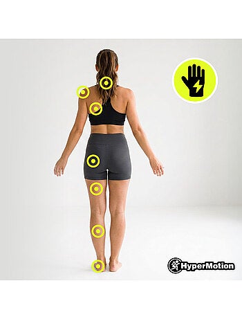 Kit massaggio 3 in 1 hypermotion per relax e recupero muscolare