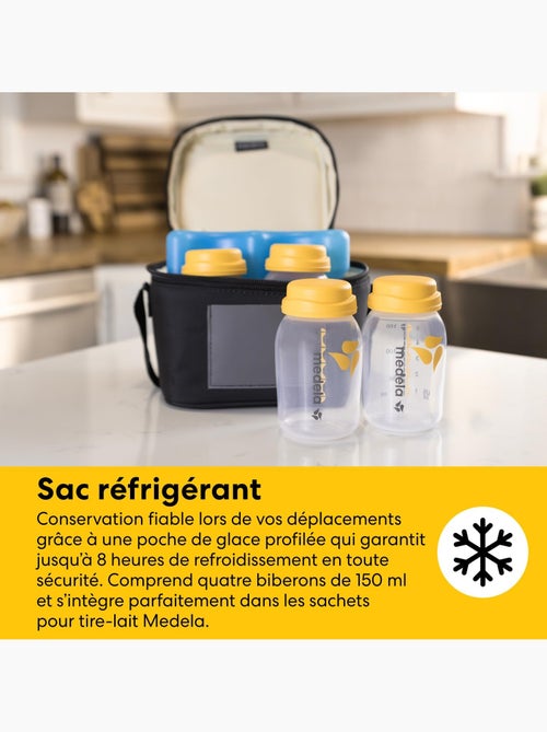 Kit medela per la conservazione del latte materno tutto in uno - 4 biberon da 150 ml, 4 sacchetti - Kiabi Kit medela per la conservazione del latte materno tutto in uno - 4 biberon da 150 ml, 4 sacchetti - Kiabi