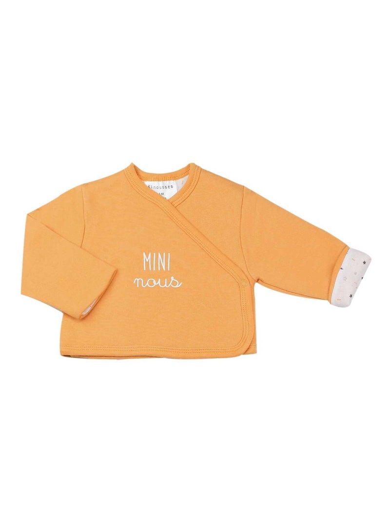 Kit nascita bebè 4 pezzi Giallo senape - Kiabi