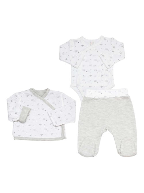 Kit nascita da 3 pezzi - Kiabi Kit nascita da 3 pezzi - Kiabi