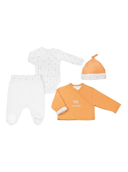 Kit nascita per neonati 4 pezzi - Kiabi Kit nascita per neonati 4 pezzi - Kiabi