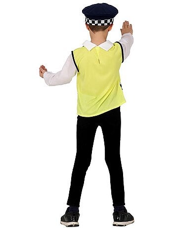 Kit o costume da poliziotto: gilet, cappello e camicia