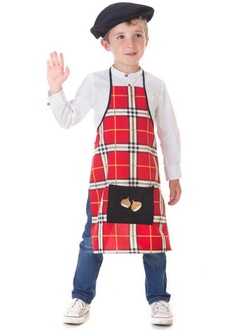 Kit o costume da venditore di castagne (a quadri) Multicolore - Kiabi