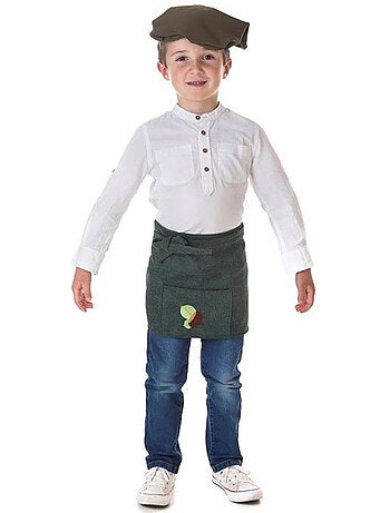 Kit o costume da venditore di castagne autunnali