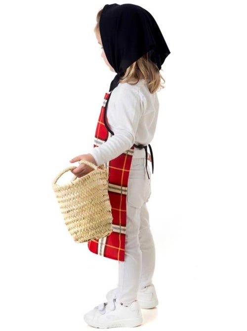 Kit o costume del venditore di castagne (a quadri) - Kiabi
