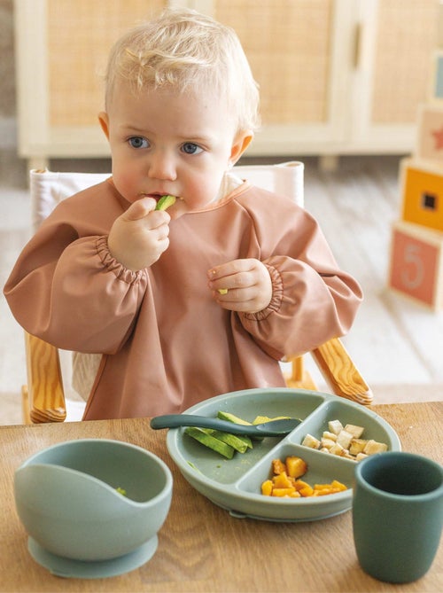 Kit pasto in silicone per bebè - 2 pezzi - Kiabi