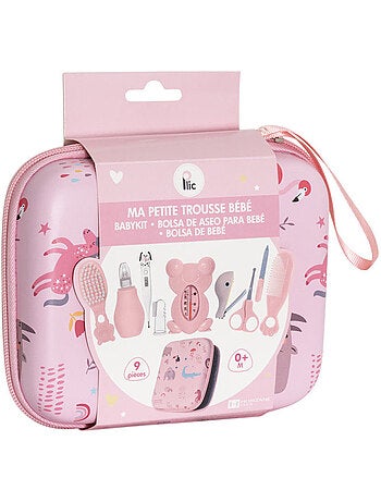 Kit per la cura del bambino da 9 pezzi con accessori igiene