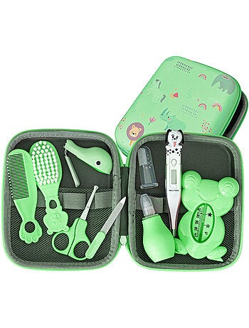 Kit per la cura del bambino da 9 pezzi con accessori igiene