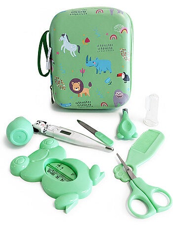 Kit per la cura del bambino da 9 pezzi con accessori igiene