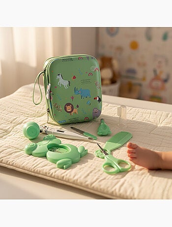 Kit per la cura del bambino da 9 pezzi con accessori igiene