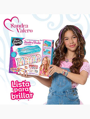 Kit shimmer 'n sparkle bracciali, orecchini e anelli con perline tila
