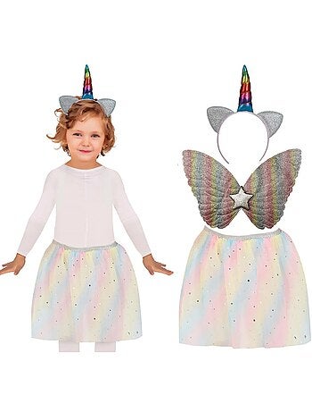 Kit unicorno: cerchietto, ali e tutù
