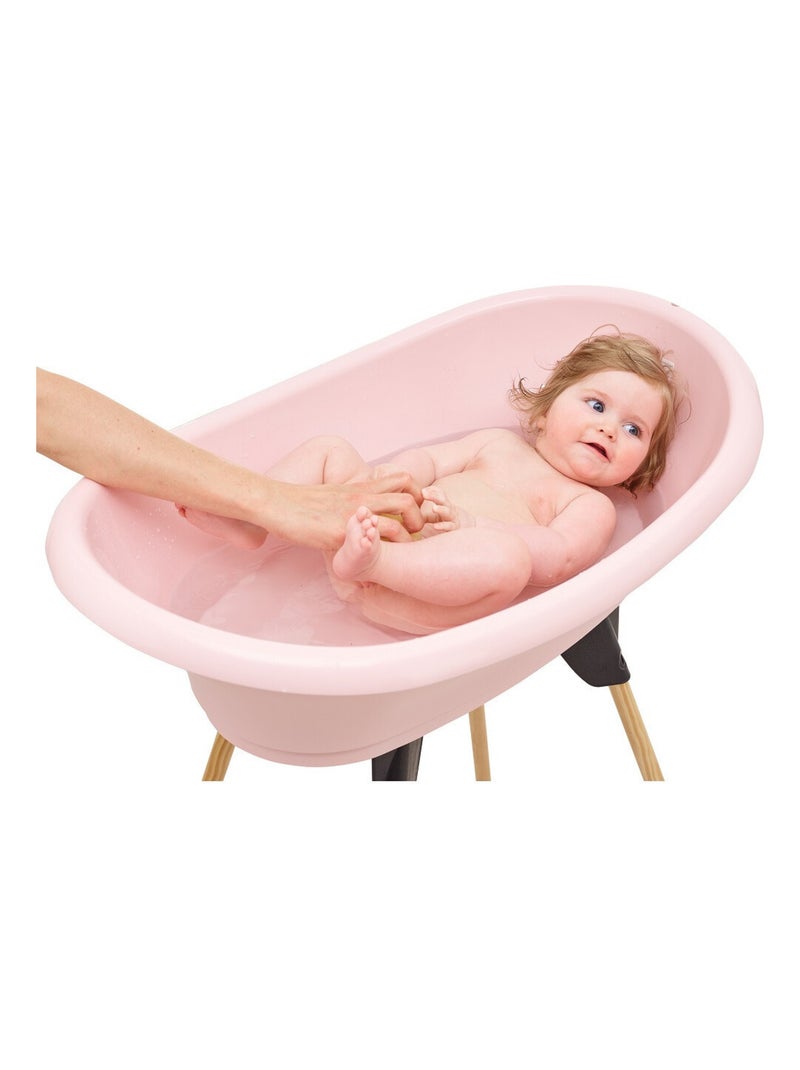 Kit vasca da bagno per bebè Thermobaby VASCO su supporto pieghevole rosa 3 pezzi Rosa - Kiabi