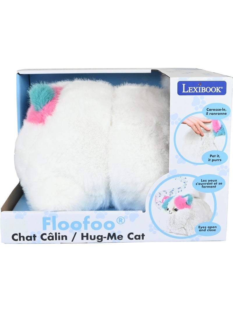 Kitp1 moka – hug-me cat, where cuddles come to life ! Bianco - Kiabi