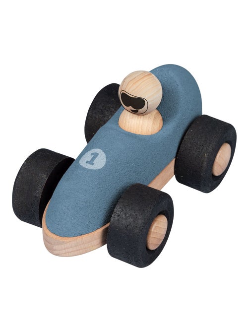 KORKO - Confezione da 2 macchinine da corsa in sughero per neonati - Blu e rosso - Dai 18 mesi - Kiabi