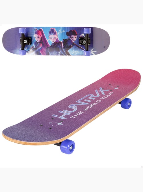 Kpop demon hunters skateboard in legno portata massima 50 kg + 5 anni - Kiabi Kpop demon hunters skateboard in legno portata massima 50 kg + 5 anni - Kiabi