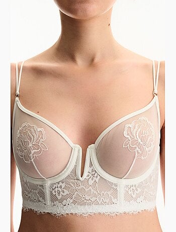Kırık babydoll con gonna rimovibile penti