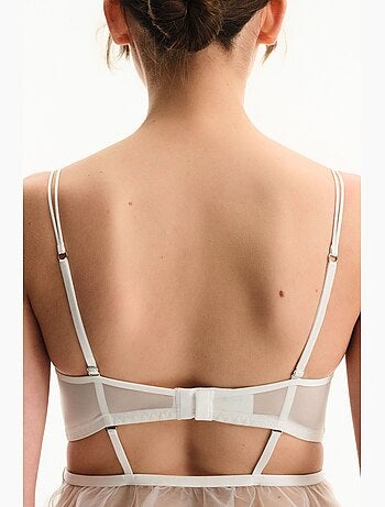 Kırık babydoll con gonna rimovibile penti