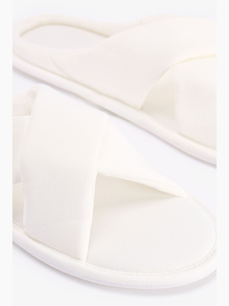 Kırık bridal charming ciabatte penti Avorio - Kiabi