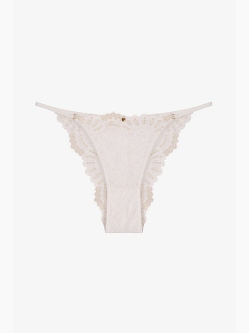 Kırık lacy slip slip penti - Kiabi Kırık lacy slip slip penti - Kiabi