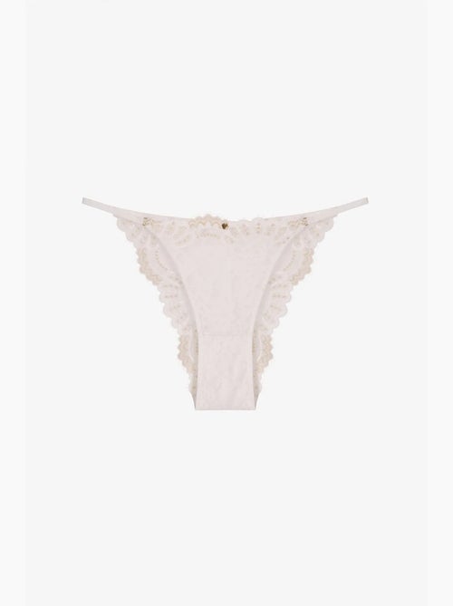Kırık lacy slip slip penti - Kiabi Kırık lacy slip slip penti - Kiabi