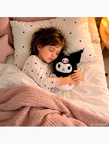 Kuromi cuscino in peluche, 22 cm + 3 anni
