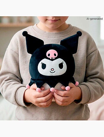 Kuromi cuscino in peluche, 22 cm + 3 anni