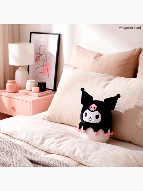Kuromi cuscino in peluche, 22 cm + 3 anni - Kiabi Kuromi cuscino in peluche, 22 cm + 3 anni - Kiabi