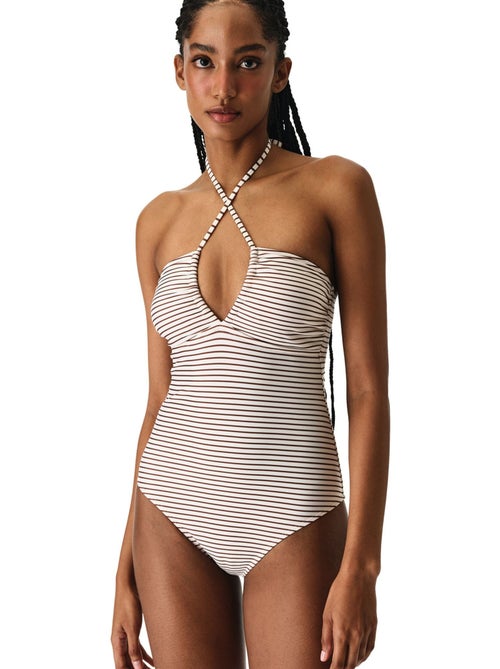 Kylee bandeau costume intero a righe bandeau penti - Kiabi