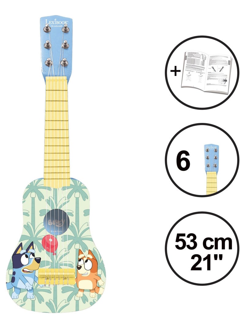 La mia prima chitarra Bluey 21/53 cm Blu - Kiabi