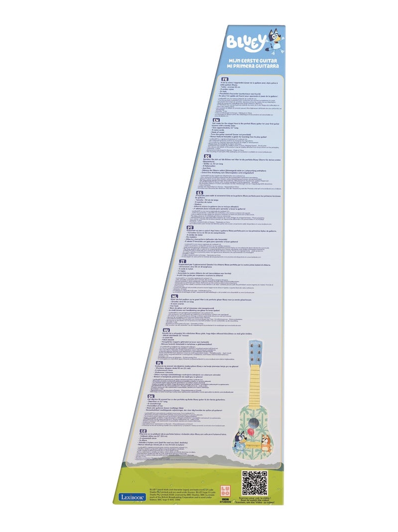 La mia prima chitarra Bluey 21/53 cm Blu - Kiabi