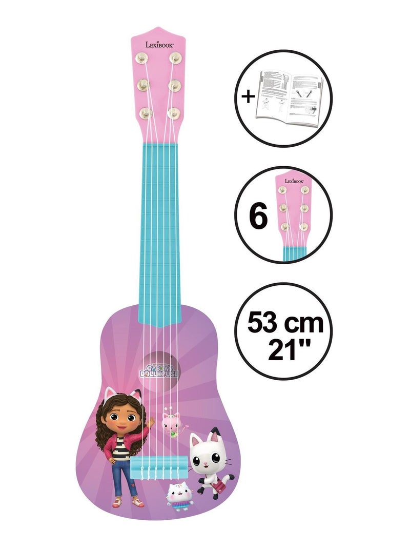 La mia prima chitarra La casa delle bambole di Gabby 21''/53 cm Rosa - Kiabi