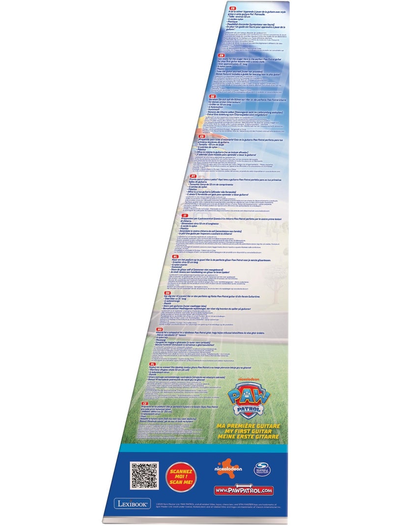 La mia prima chitarra Paw Patrol 21''/53 cm Blu - Kiabi