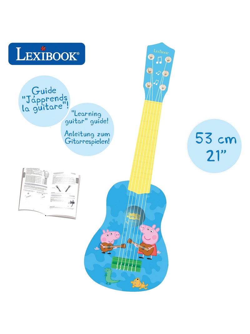 La mia prima chitarra Peppa Pig 21''/53 cm Blu - Kiabi