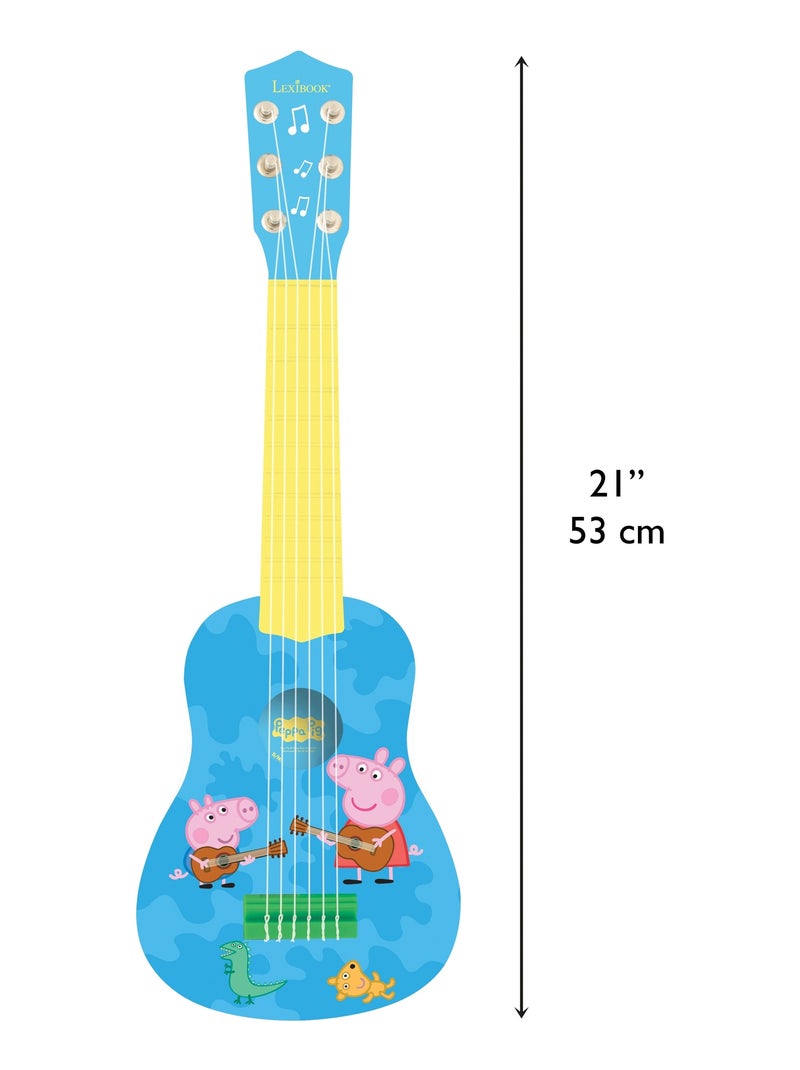 La mia prima chitarra Peppa Pig 21''/53 cm Blu - Kiabi