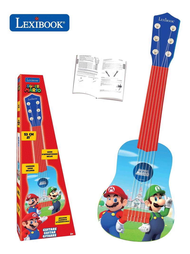 La mia prima chitarra Super Mario 21/53 cm Blu - Kiabi