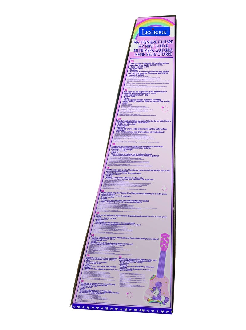 La mia prima chitarra unicorno 21/53 cm Blu - Kiabi