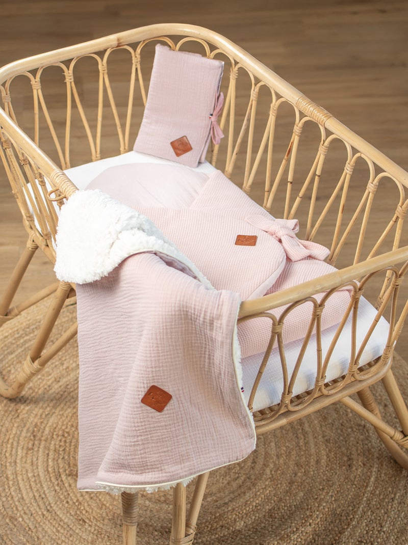 La mia prima coperta sherpa per bambini | sevira kids | sevira kids Rosa - Kiabi