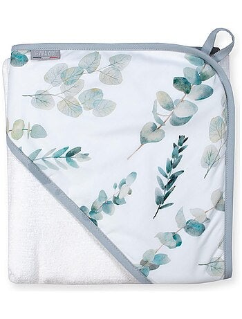 La mia prima mantella da bagno in cotone e bambù, eucalipto - SEVIRA KIDS