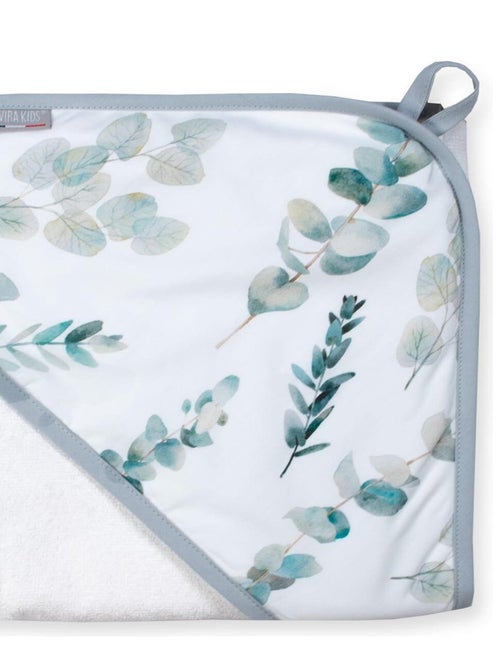 La mia prima mantella da bagno in cotone e bambù, eucalipto | SEVIRA KIDS - Kiabi