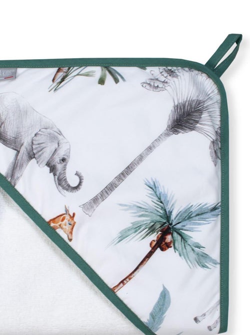 La mia prima mantella da bagno in cotone e bambù, safari | sevira kids | sevira kids - Kiabi La mia prima mantella da bagno in cotone e bambù, safari | sevira kids | sevira kids - Kiabi