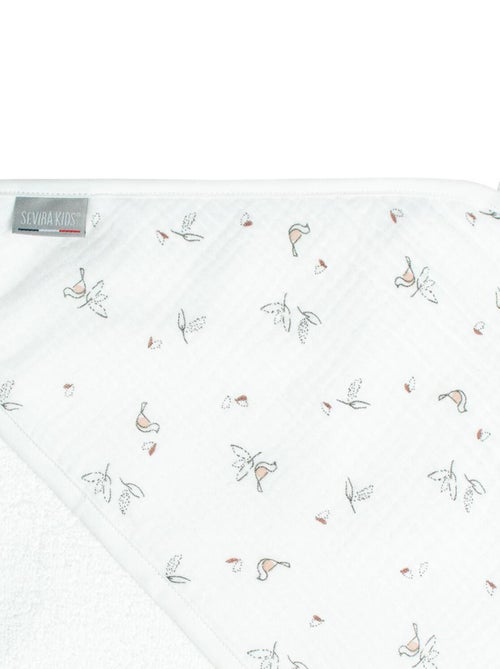 La mia prima mantellina da bagno in cotone e bambù, melody | SEVIRA KIDS - Kiabi