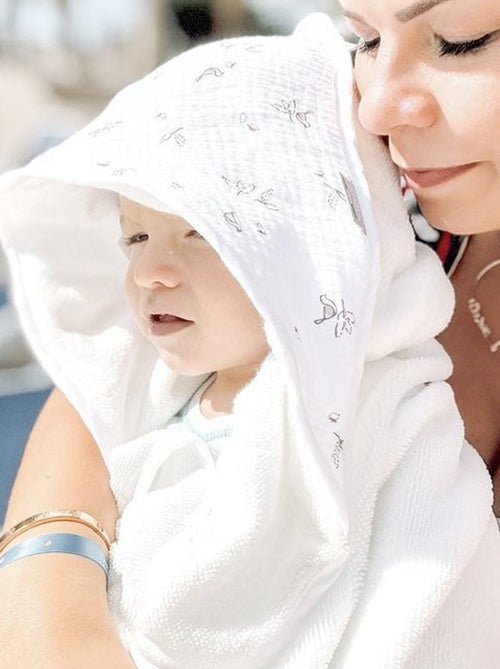 La mia prima mantellina da bagno in cotone e bambù, melody | SEVIRA KIDS - Kiabi