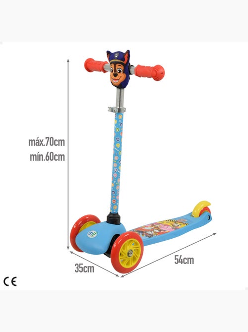 La patrulla canina monopattino per bambini a 3 ruote con tasca anteriore chase - Kiabi